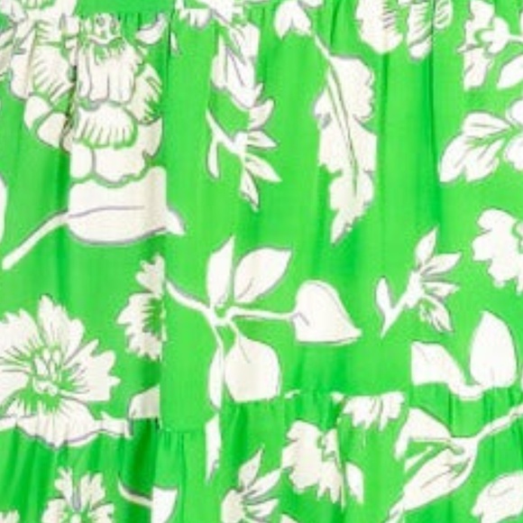 THML Green Floral Midi Dress - Picture 5 of 5